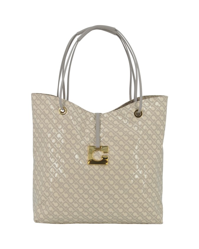 Gherardini - Borsa shopper Media Verticale in Tessuto Opaco