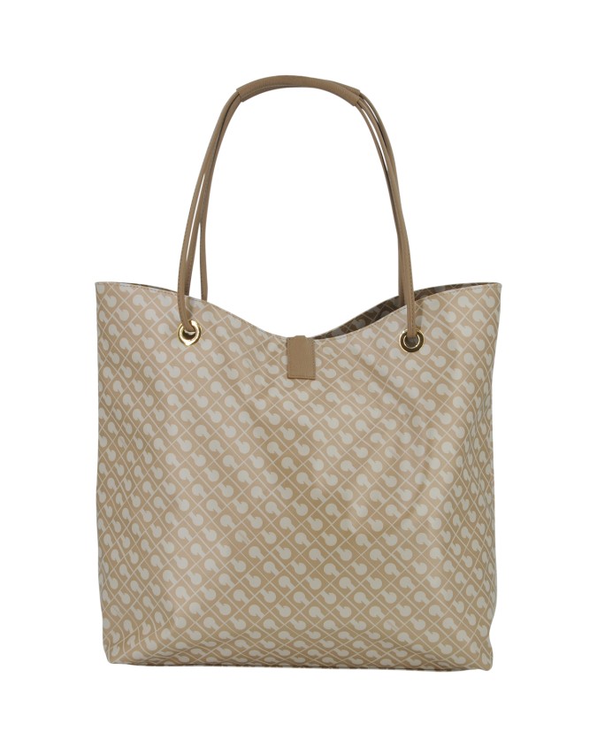 Gherardini - Borsa shopper Media Verticale in Tessuto Opaco