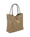 Gherardini - Borsa shopper Media Verticale in Tessuto Opaco