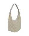 Gherardini - Borsa Hobo in Tessuto Opaco Softy