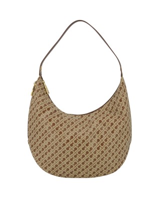 Gherardini - Borsa Hobo in Tessuto Opaco Softy