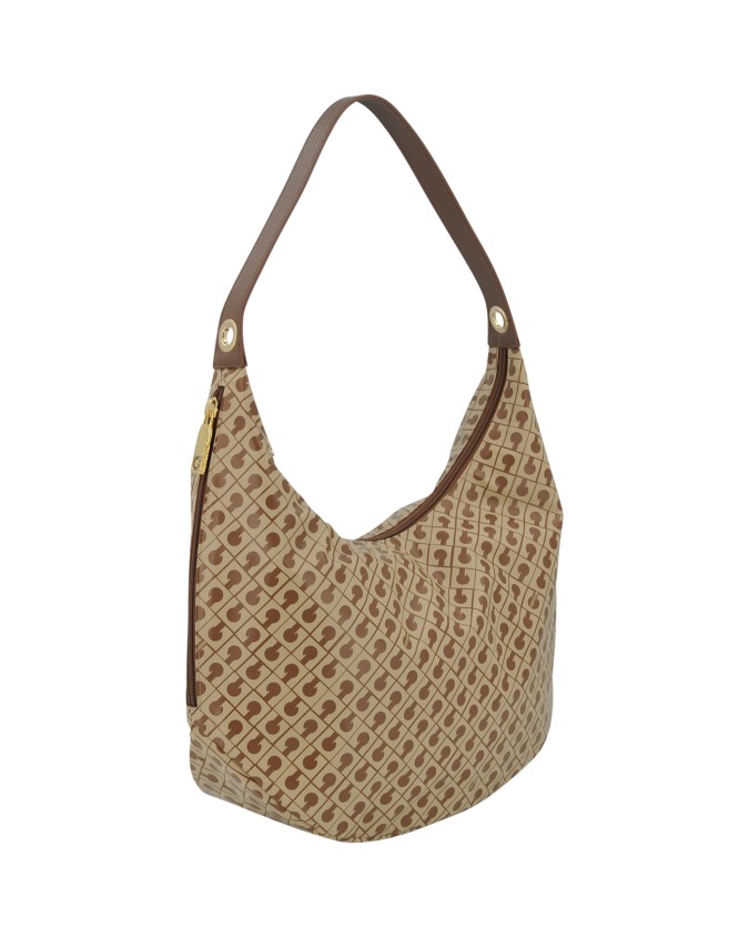 Gherardini - Borsa Hobo in Tessuto Opaco Softy
