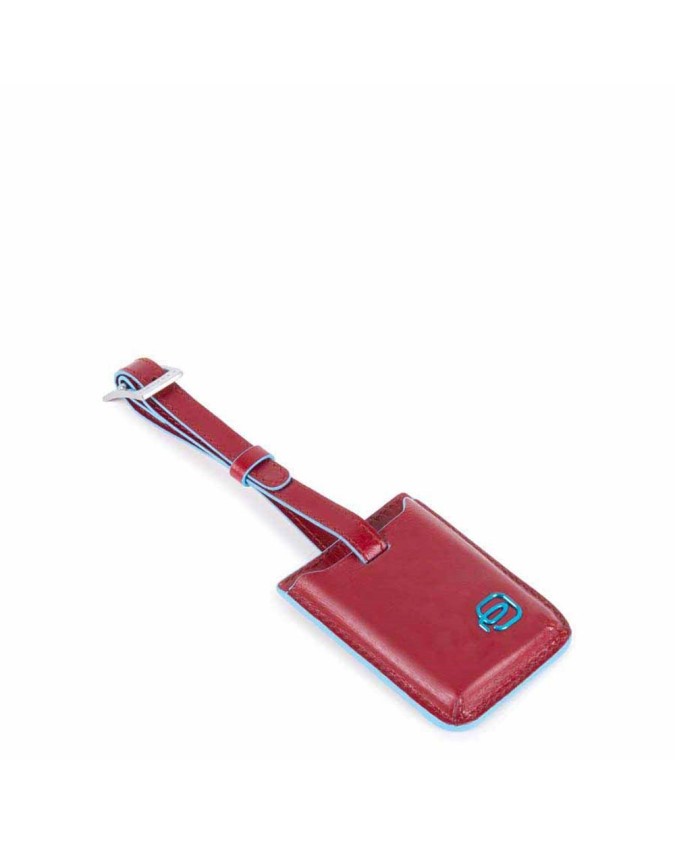 PIQUADRO - Address tag con CONNEQU in pelle - Rosso - AC3955B2/R su  Studioarch