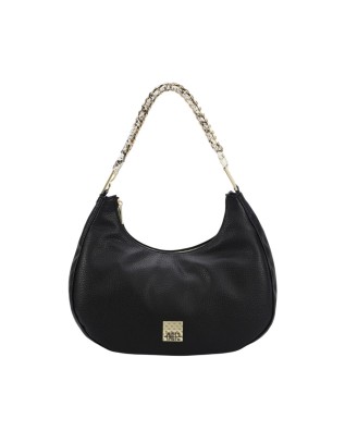 Ynot - Borsa a spalla hobo in ecopelle Large Rachel
