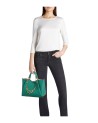 Braccialini - Amy Medium Faux Leather Handbag with Jewelry Chain