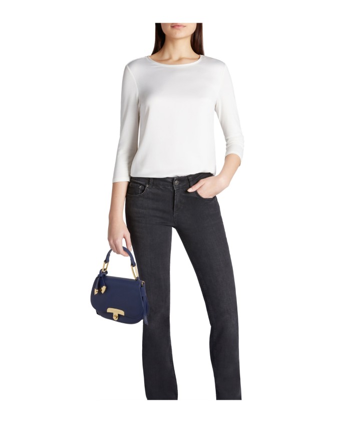 Braccialini - Lederhandtasche mit...
