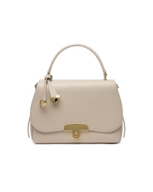  Braccialini - Borsa a mano media in pelle con patta Michelle