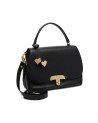 Braccialini - Mittlere Handtasche aus Leder mit Klappe Michelle