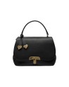 Braccialini - Mittlere Handtasche aus Leder mit Klappe Michelle