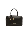 Braccialini - Michelle leather satchel with double handles and a shoulder strap