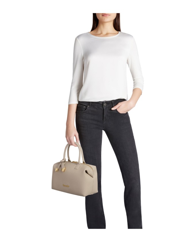 Braccialini - Leder-Reisetasche mit...