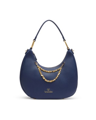 Braccialini - Amy Faux Leather Hobo Shoulder Bag with...