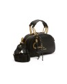 Braccialini - Small Tote Bag with Shoulder Strap and Decorative Charm in Candy Faux Leather