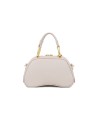Braccialini - Small Tote Bag with Shoulder Strap and Decorative Charm in Candy Faux Leather
