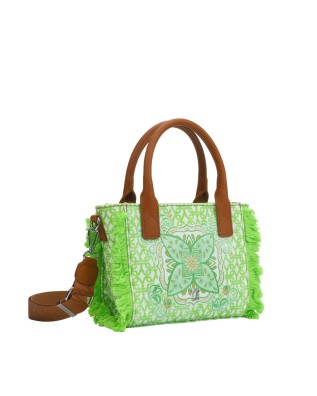  Ynot - Tote bag in canvas con tracolla Samoa 2