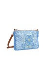Ynot - Clutch donna in canvas con tracolla Samoa
