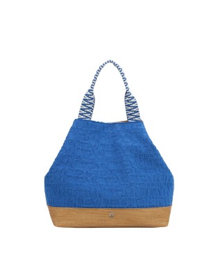  Ynot - Borsa shopping mare in tessuto logato Sponge 2