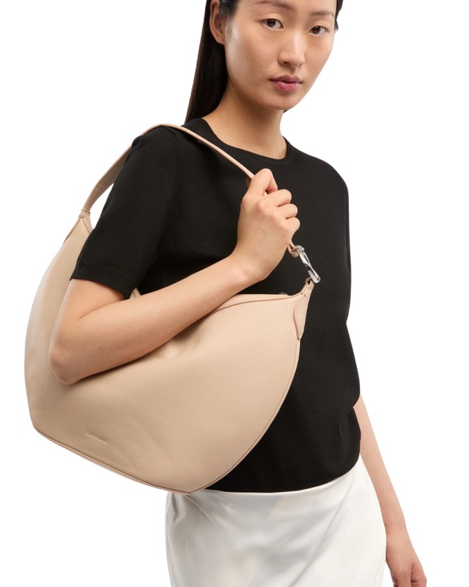 Trussardi - Medium Whippet Leather Hobo Bag