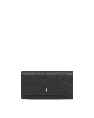  Trussardi - Portafoglio con Patta in Pelle Cameo Continental