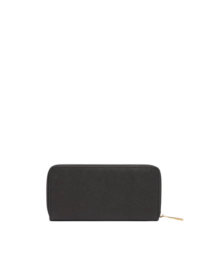 Trussardi - Zip Around-Geldbörse aus Cameo-Leder