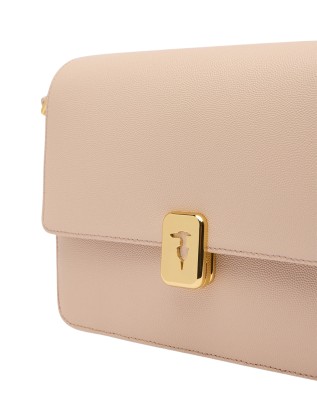 Trussardi - Shoulder Bag with Flap, Size M, Cameo 2