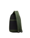 Piquadro - Einseitiger Herrenrucksack für iPad® aus recyceltem Stoff und Lyss-Leder