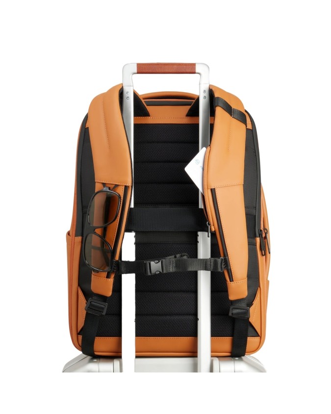 Piquadro - Zaino da viaggio in tessuto impermeabile porta pc 15,6'' Corner
