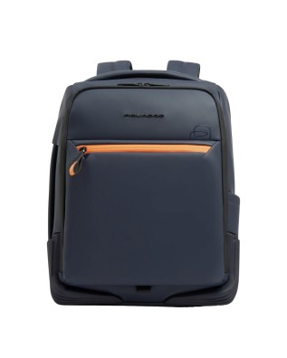 Piquadro - Corner 15.6'' Laptop Travel Backpack Made of...