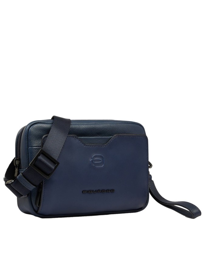 Piquadro - Two-compartment leather...