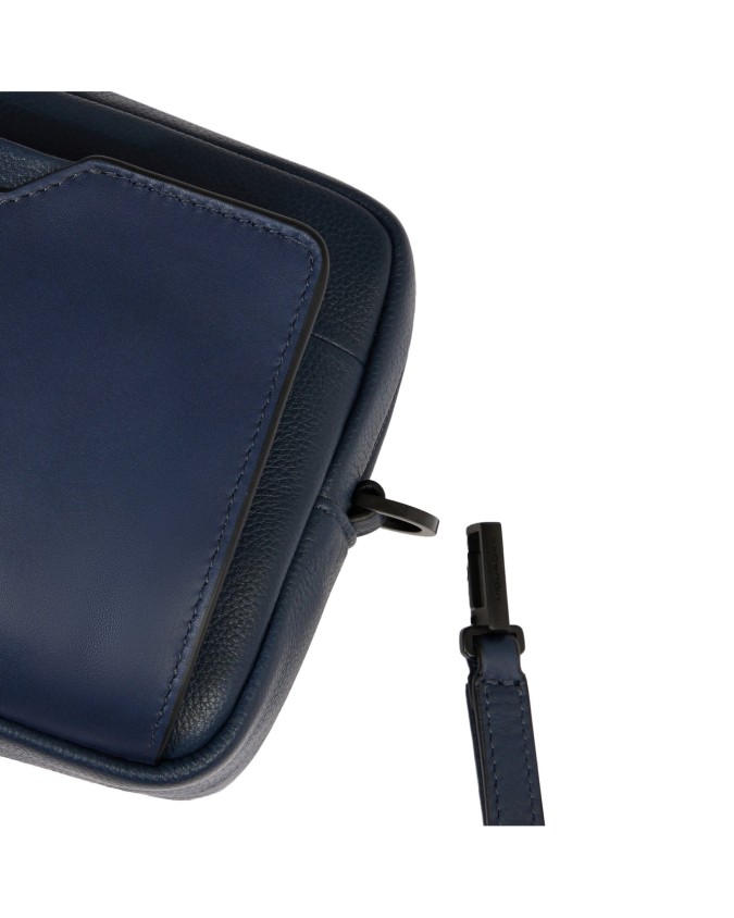 Piquadro - Leder-Clutch mit zwei...