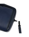 Piquadro - Leder-Clutch mit zwei Fächern und abnehmbarem AEL-Griff