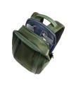 Piquadro - Lyss Men's Travel Backpack Made of Recycled Fabric and Leather, with a 14" Laptop Compartment