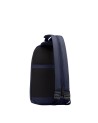 Piquadro - Einseitiger Herrenrucksack für iPad® aus recyceltem Stoff und Lyss-Leder