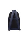 Piquadro - Men's single-shoulder backpack with iPad® compartment, made of recycled fabric and Lyss leather