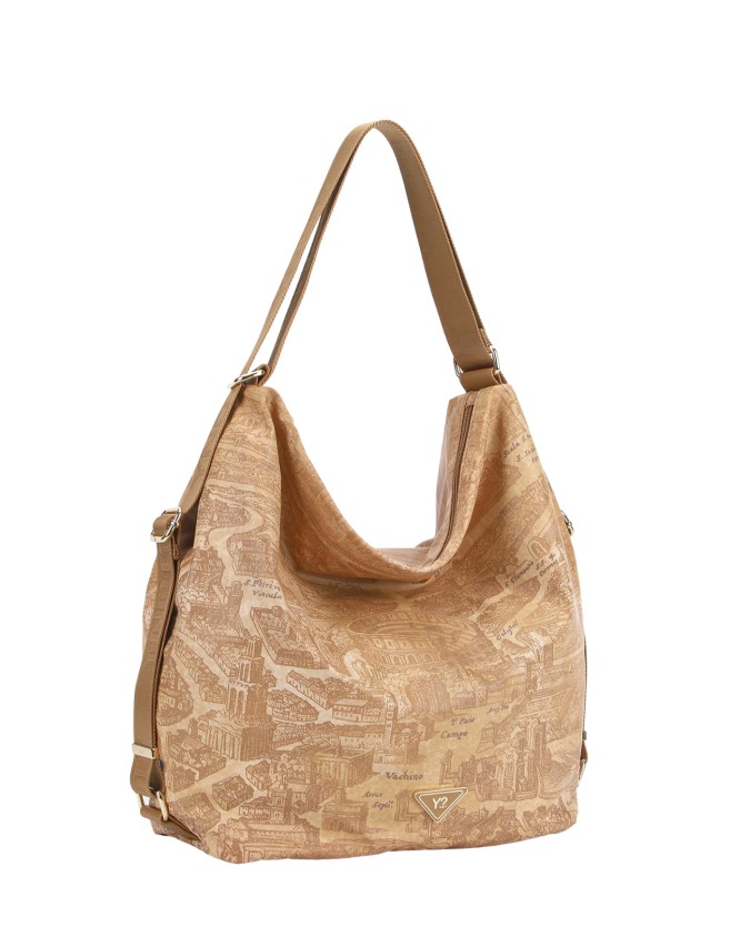 Ynot - Nylon Shoulder Bag/Backpack...