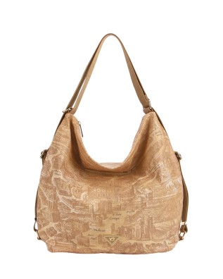 Ynot – Nylon-Umhängetasche/-Rucksack mit Città Gum-Aufdruck 2