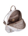 Ynot - Backpack with Front Pocket in Nylon with "Città Gum" Print