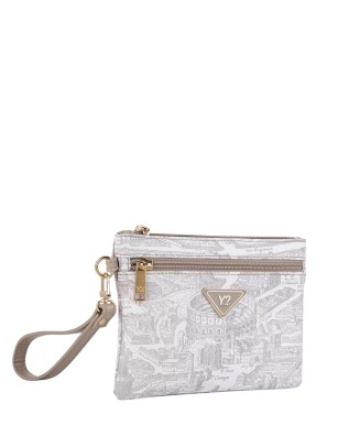 Ynot – Clutch mit seitlichem Griff, Größe M, aus Nylon... 2