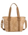 Ynot – Shopping-Tasche aus Nylon mit Schulterriemen und Città Gum-Aufdruck