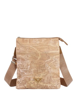  Ynot - Borsa a Tracolla Donna in Nylon con Stampa Città Gum 2