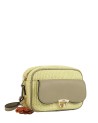Ynot – Reporter-Tasche mit Fronttasche im Stroh-Look Malindi