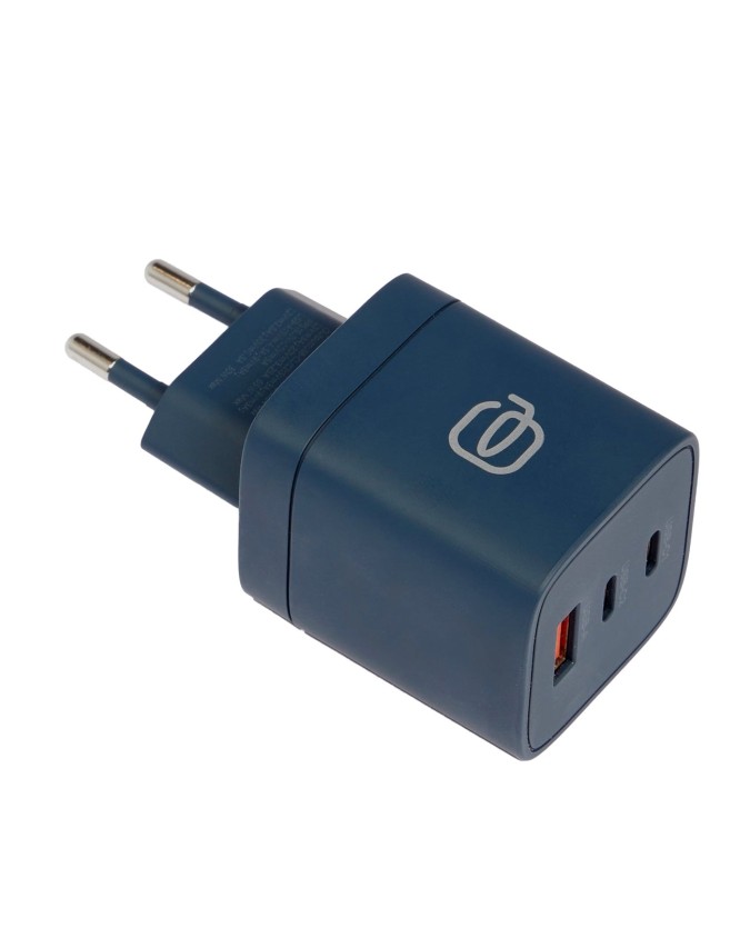 Piquadro - Adattatore GaN fastcharger 65W multiporta
