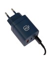 Piquadro - Adattatore GaN fastcharger 65W multiporta