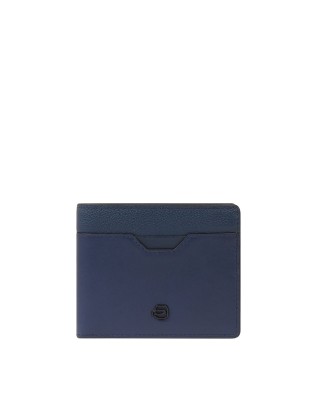  Piquadro - Portafogli uomo con portamonete piccolo in pelle AEL
