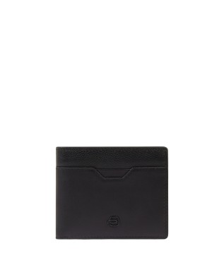  Piquadro - Portafogli uomo in pelle con volantino porta 2