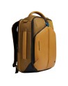 Piquadro – Erweiterbarer Laptop-Rucksack für 17,3-Zoll-Geräte aus veganem Leder und PQ-Earth-Stoff