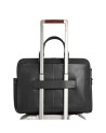 Piquadro - Laptoptasche aus Solm-Leder mit zwei Tragegriffen für 15,6-Zoll-Laptops