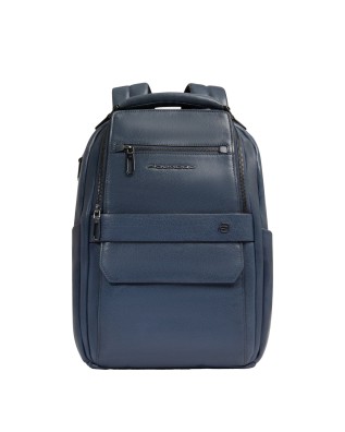  Piquadro - Zaino uomo personalizzabile in pelle porta pc