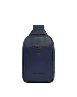 Piquadro - AEL Men's Single-Shoulder Leather Backpack for...