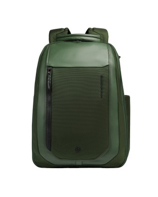 Piquadro - Lyss 15.6" Laptop Travel Backpack in Leather...